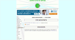 Desktop Screenshot of greenroommiami.com